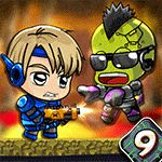 เกมส์ต่อสู้ซอมบี้ 9 Zombie Mission 9