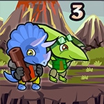 เกมส์ไดโนเสาร์ผจญภัยภาค 3 Dino Squad Adventure 3