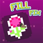 เกมส์ฝึกระบายสีตามแบบ Fill Pix