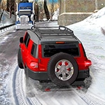 เกมส์ขับรถจิ๊ปตะลุยหิมะ Heavy Jeep Winter Driving