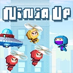 เกมส์ลากเส้นให้นินจากระโดด Ninja Up