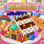 เกมส์ทำบ้านคริสต์มาสแสนอร่อย Roxie’s Kitchen: Ginger House