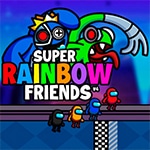 เกมส์อะมังอัสวิ่งวิบาก Super Rainbow Friends