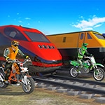 เกมส์มอเตอร์ไซค์แข่งรถไฟ Bike Vs. Train