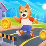 เกมส์แมววิ่งรางรถไฟ Cat Runner