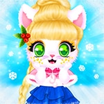 เกมส์เสริมสวยแมวกับกระต่าย Cat and Rabbit Holiday