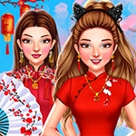 เกมส์แต่งตัวตรุษจีน Celebrity Chinese New Year Look