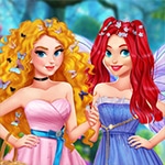เกมส์แต่งตัวสองสาวประชันความสวย Cottage Core Vs Fairy Core Rivals