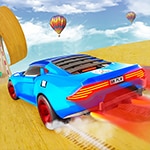 เกมส์ขับรถสุดหวาดเสียว Mega Ramp Car Stunts