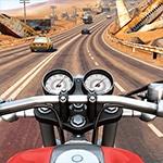 เกมส์ขับมอเตอร์ไซค์จราจรคับคั่ง Moto Road Rash 3D