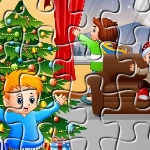 เกมส์จิ๊กซอว์วันปีใหม่ New Year Jigsaw