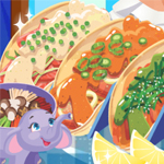 เกมส์ทำทาโก้เกาหลี Roxie’s Kitchen: Korean Tacos