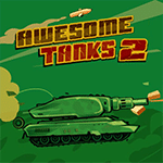 เกมส์รถถังนักบู๊ Awesome Tanks2