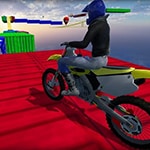 เกมส์มอเตอร์ไซค์วิบากดาดฟ้า Bike Stunts Pro HTML5