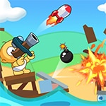 เกมส์เรือสงครามยิงปืน Blind Boat Shooting Master