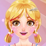 เกมส์รักษาหนังศีรษะ Blonde Sofia: Scalp Scaling