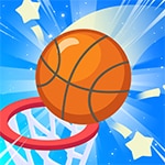 เกมส์โยนบาสลงห่วง Bounce Dunk Frvr