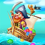 เกมส์โจรสลัดยิงจับคู่ Bubble Pirates Mania