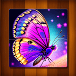 เกมส์จิ๊กซอว์ผีเสื้อ Butterfly Jigsaw Puzzle