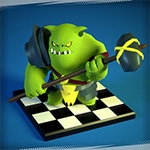 เกมส์หมากฮอสนักรบ Checkers RPG: Online PvP Battle