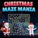 เกมส์เขาวงกตคริสต์มาส Christmas Maze Mania