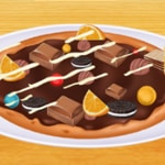 เกมส์ทำพิซซ่าหน้าช็อคโกแลต Clara’s Chocolate Pizza