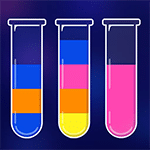 เกมส์เทน้ำลงในหลอด Color Sort Puzzle