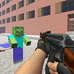 เกมส์ยิงซอมบี้มายคราฟ Counter Craft 2 Zombies