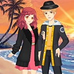 เกมส์แต่งตัวคู่รักสายหวาน Couple Anime Dresser