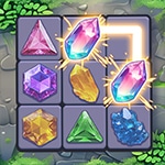 เกมส์จับคู่มาจองเพชร Crystal Connect