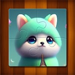 เกมส์จิ๊กซอว์แมวน่ารัก Cute Cat Jigsaw Puzzle