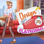 เกมส์แต่งตัวออกแบบรองเท้า Design My Flatforms