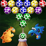 เกมส์ยิงลูกโป่งไข่ไดโนเสาร์ Dino Eggs Bubble Shooter