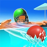 เกมส์ต่อสู้ในสระว่ายน้ำ2คน Dodgeball