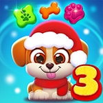 เกมส์น้องหมาจับคู่ Dog Puzzle Story 3