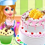 เกมส์ทำเค้กเบเกอรี่ Doll Cake Bakery Shop