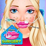 เกมส์รักษาริมฝีปาก Emma Lip Surgery