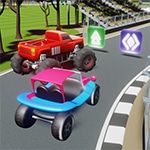 เกมส์แข่งรถประลองความเร็ว2คน Extreme Blur Race