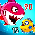 เกมส์ปลาใหญ่กินปลาเล็ก3คน Fish Eat Getting Big