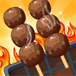 เกมส์ขายปิ้งย่าง Food Game Grill Sort