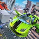 เกมส์แข่งรถเหินฟ้า GT Flying Car Racing