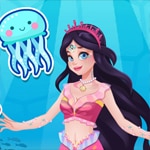 เกมส์แต่งตัวนางเงือกสาวสวย Girly Mermaids