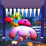 เกมส์มอนสเตอร์ข้ามถนน Halloween Monster Traffic