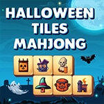 เกมส์เรียงไพ่มาจองฮาโลวีน Halloween Tiles Mahjong