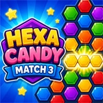 เกมส์สลับบล็อคหกเหลี่ยม Hexa Candy Match 3