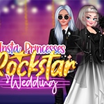 เกมส์แต่งงานสไตล์ร็อคสตาร์ Insta Princesses Rockstar Wedding