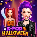 เกมส์แต่งตัวเคป็อปฮาโลวีน K Pop Hunter Halloween Fashion