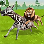 เกมส์สิงโตนักล่า Lion Family Sim Online