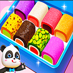 เกมส์แพนด้าทำขนม Little Panda Candy Shop