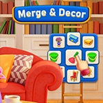 เกมส์จับคู่แต่งบ้าน Merge & Decor